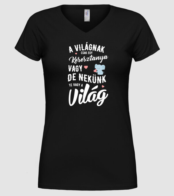  minta fekete pólón