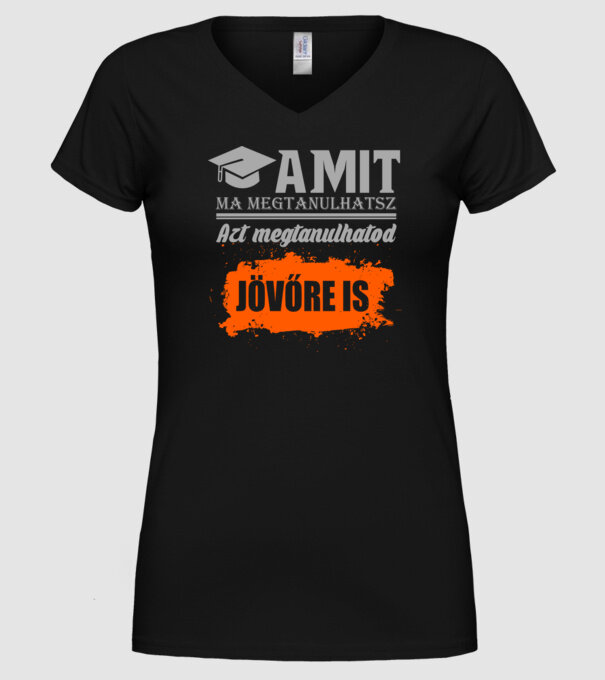  minta fekete pólón