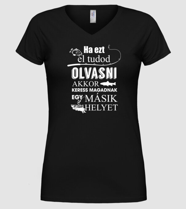  minta fekete pólón
