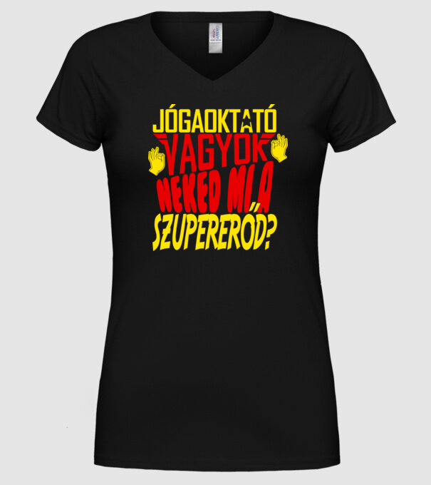  minta fekete pólón