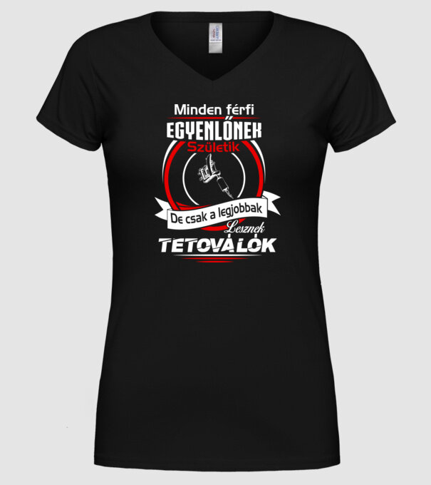  minta fekete pólón