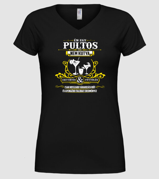  minta fekete pólón