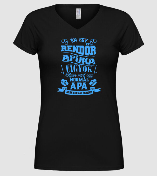  minta fekete pólón