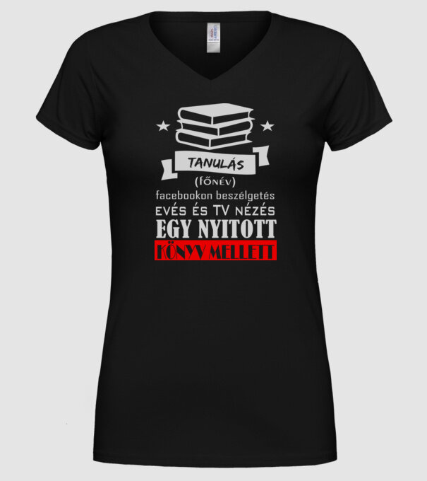  minta fekete pólón