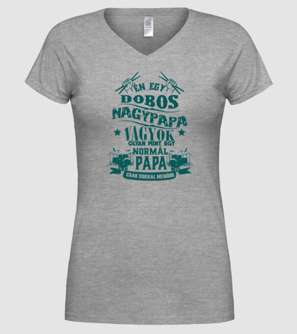  minta szürke pólón