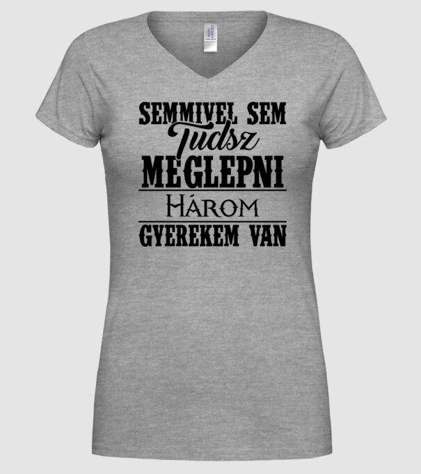  minta szürke pólón