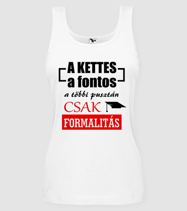  minta fehér pólón