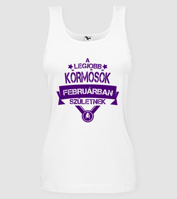  minta fehér pólón
