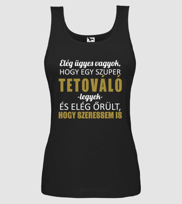  minta fekete pólón