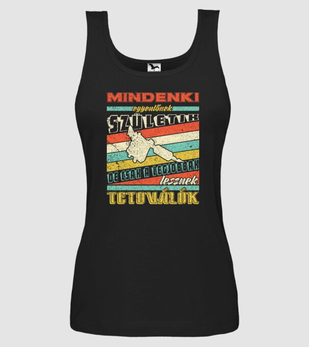  minta fekete pólón