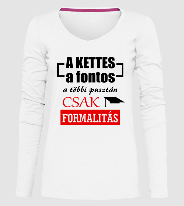  minta fehér pólón