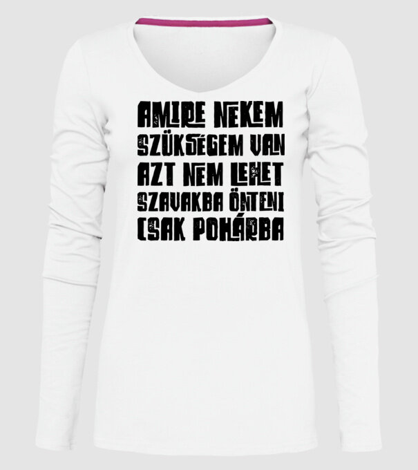  minta fehér pólón