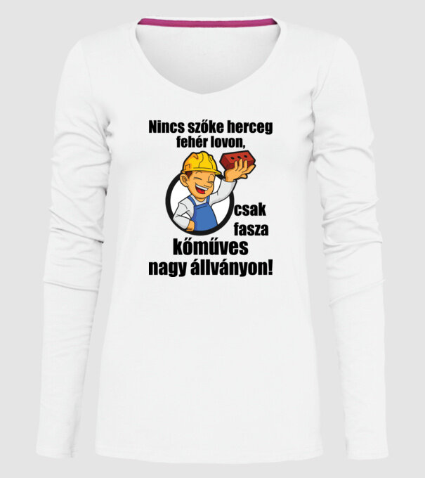  minta fehér pólón