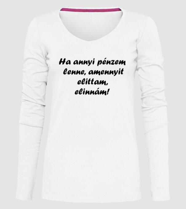  minta fehér pólón