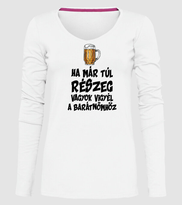  minta fehér pólón