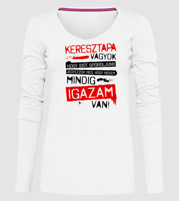 minta fehér pólón