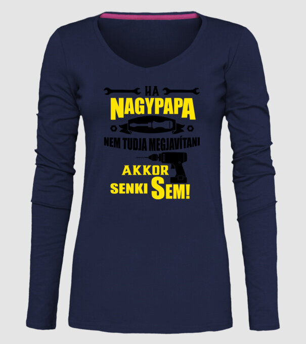  minta sötétkék pólón