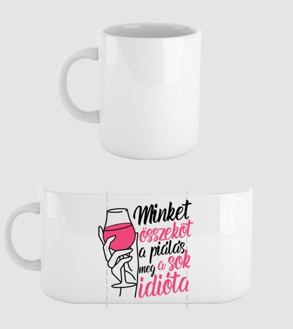  minta fehér pólón