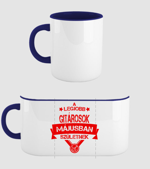  minta sötétkék pólón