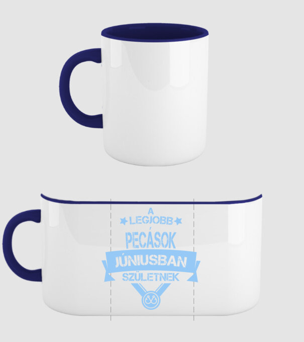  minta sötétkék pólón