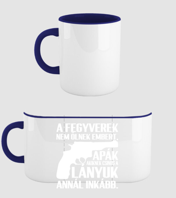  minta sötétkék pólón