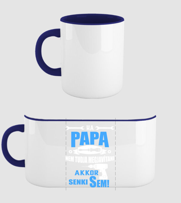  minta sötétkék pólón