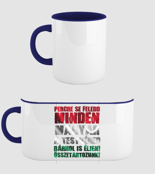  minta sötétkék pólón