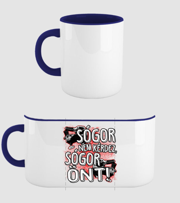  minta sötétkék pólón