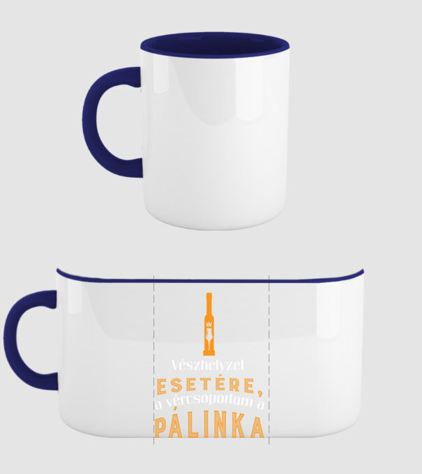  minta sötétkék pólón
