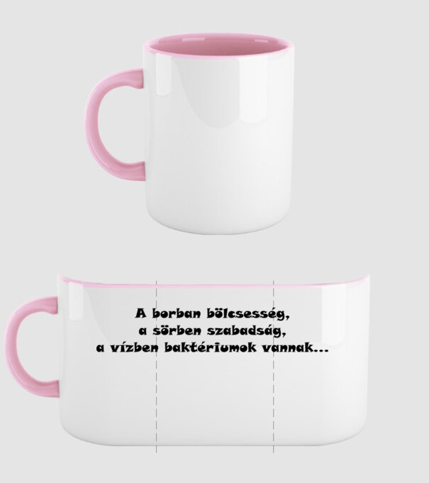  minta világos rózsaszín pólón