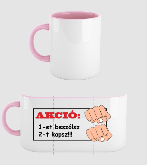  minta világos rózsaszín pólón