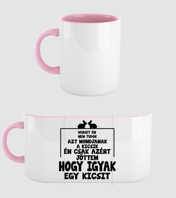 minta világos rózsaszín pólón