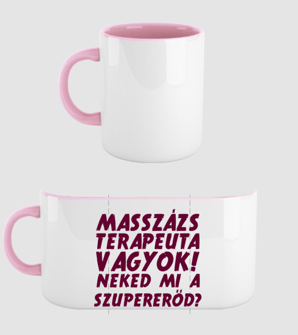  minta világos rózsaszín pólón
