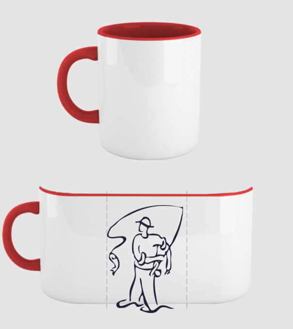  minta piros pólón