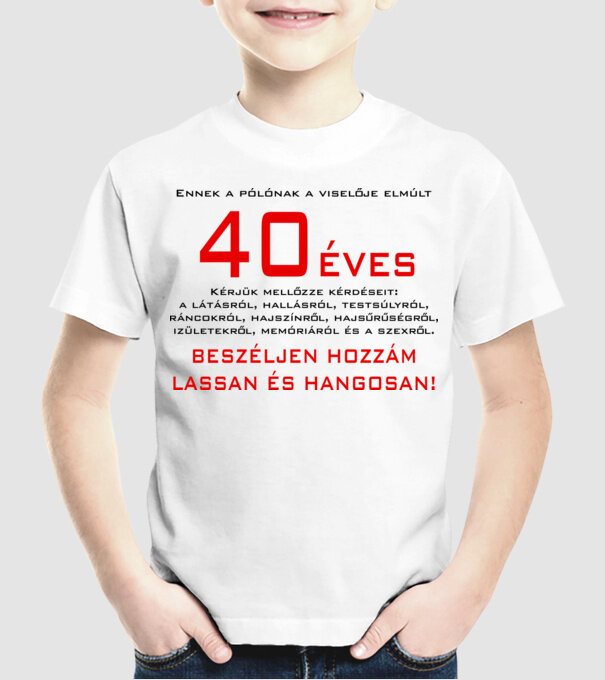  minta fehér pólón