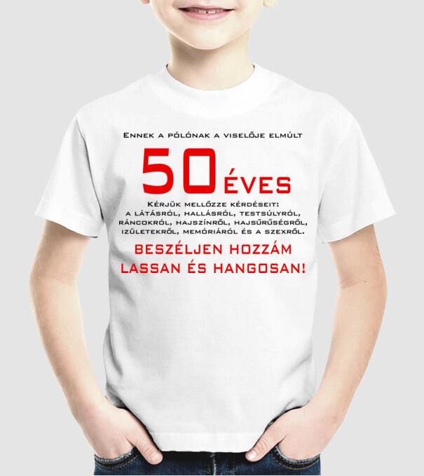  minta fehér pólón