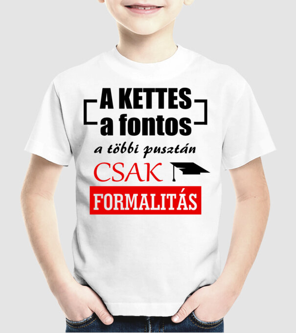  minta fehér pólón