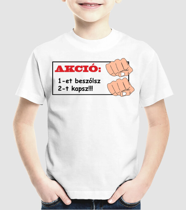  minta fehér pólón