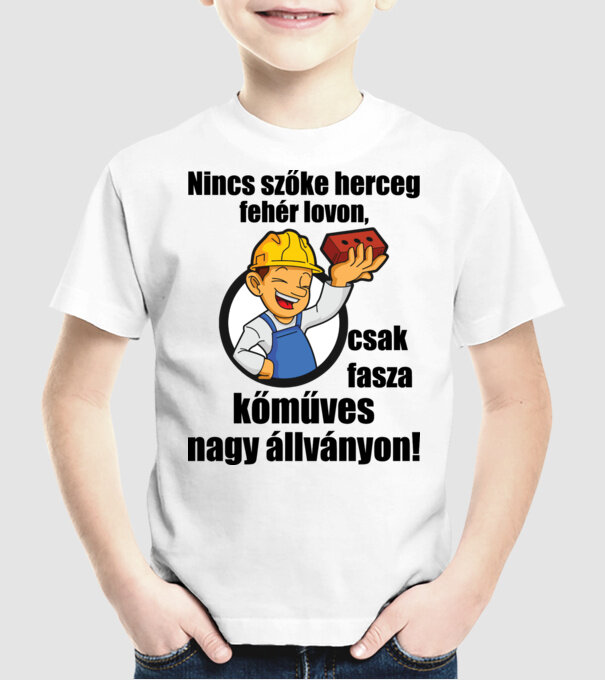  minta fehér pólón