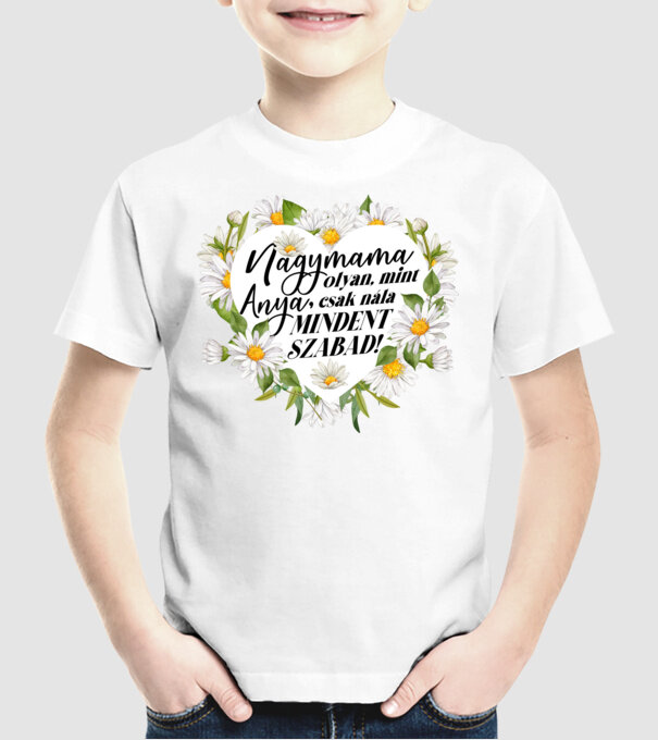  minta fehér pólón