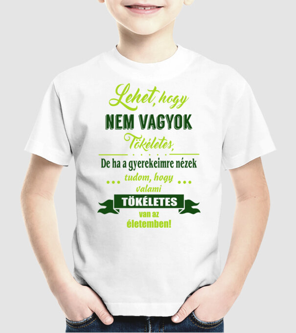  minta fehér pólón