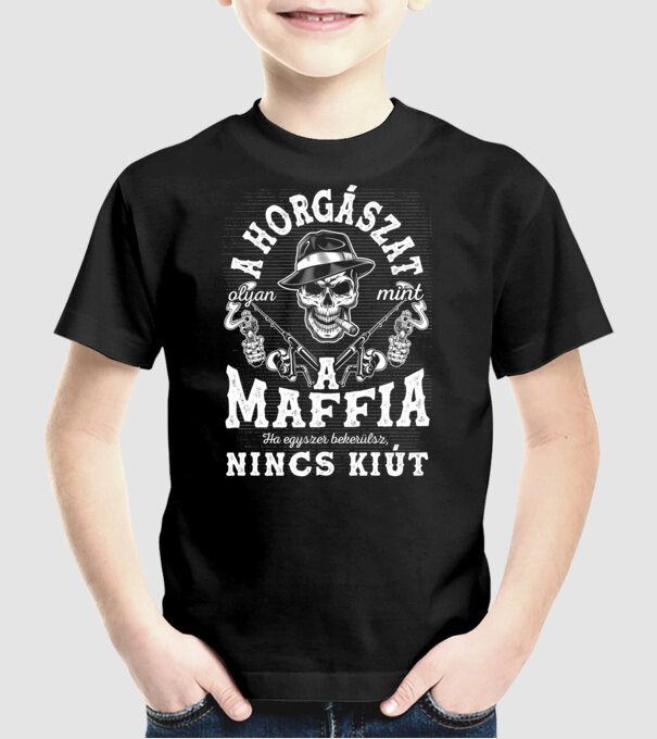  minta fekete pólón