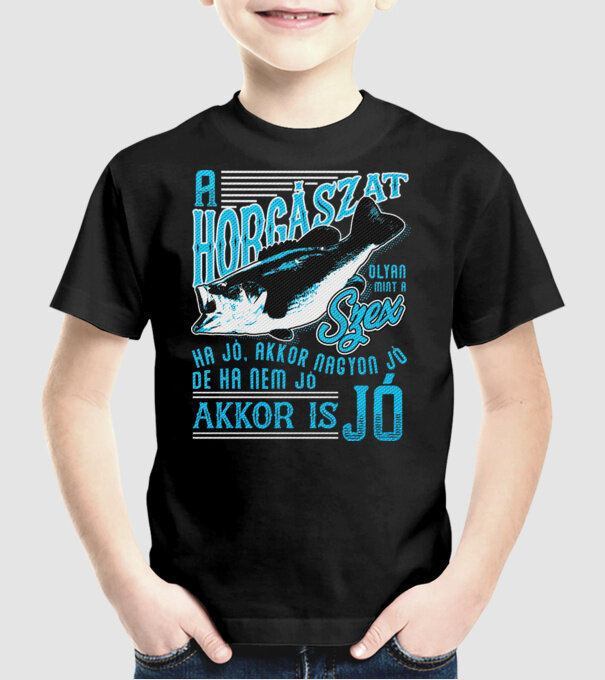  minta fekete pólón