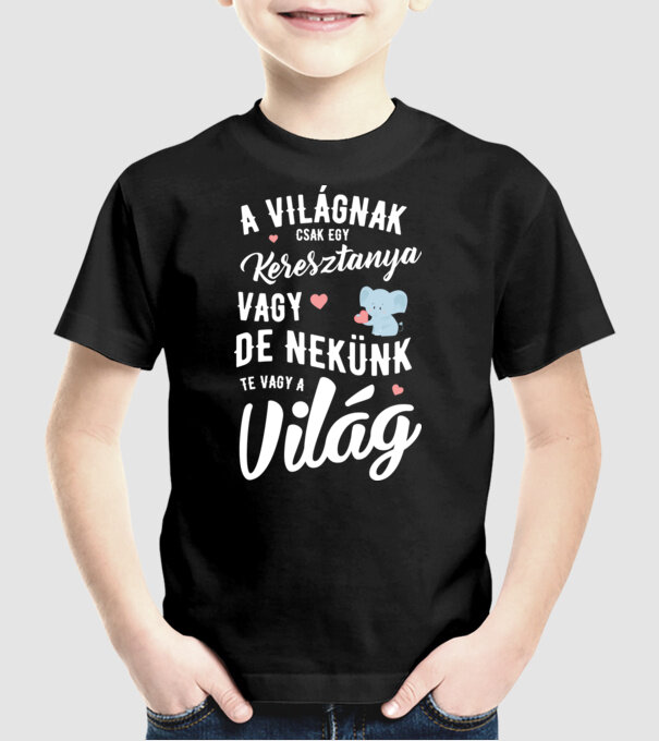 minta fekete pólón