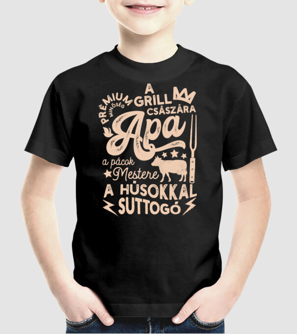  minta fekete pólón