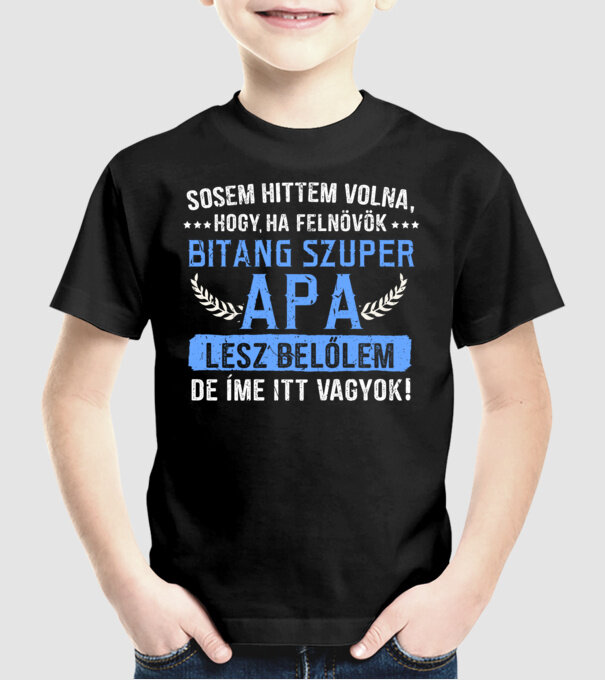  minta fekete pólón