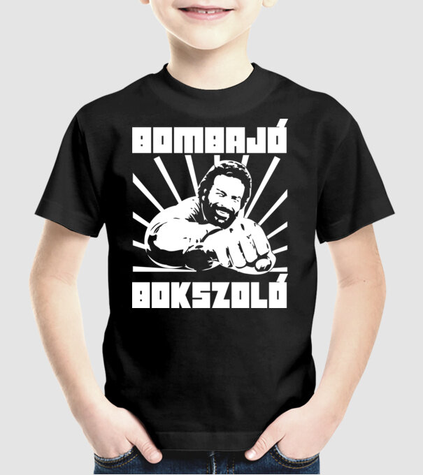  minta fekete pólón