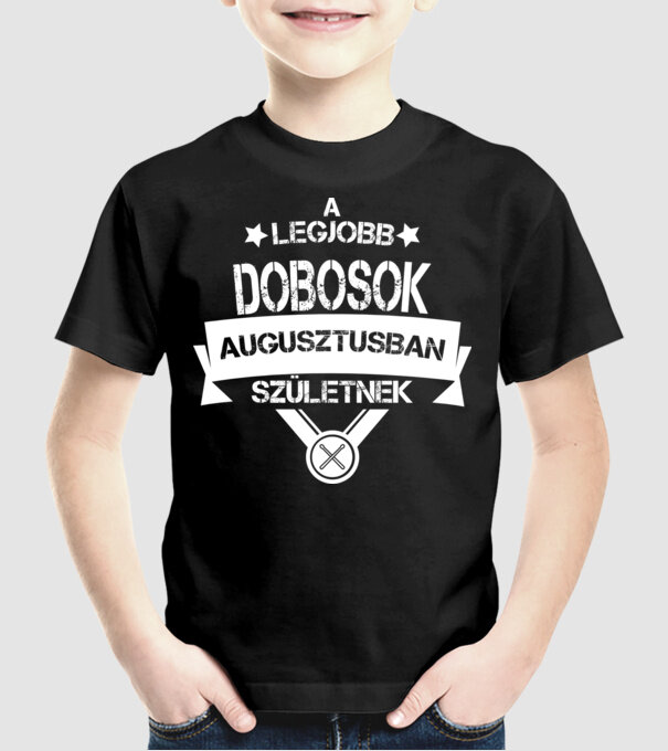  minta fekete pólón