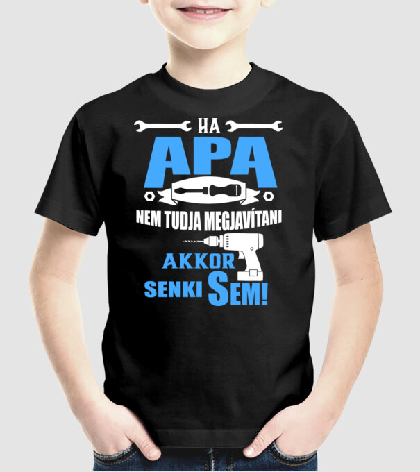  minta fekete pólón