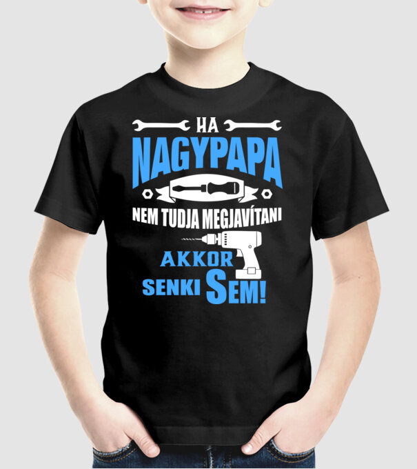 minta fekete pólón